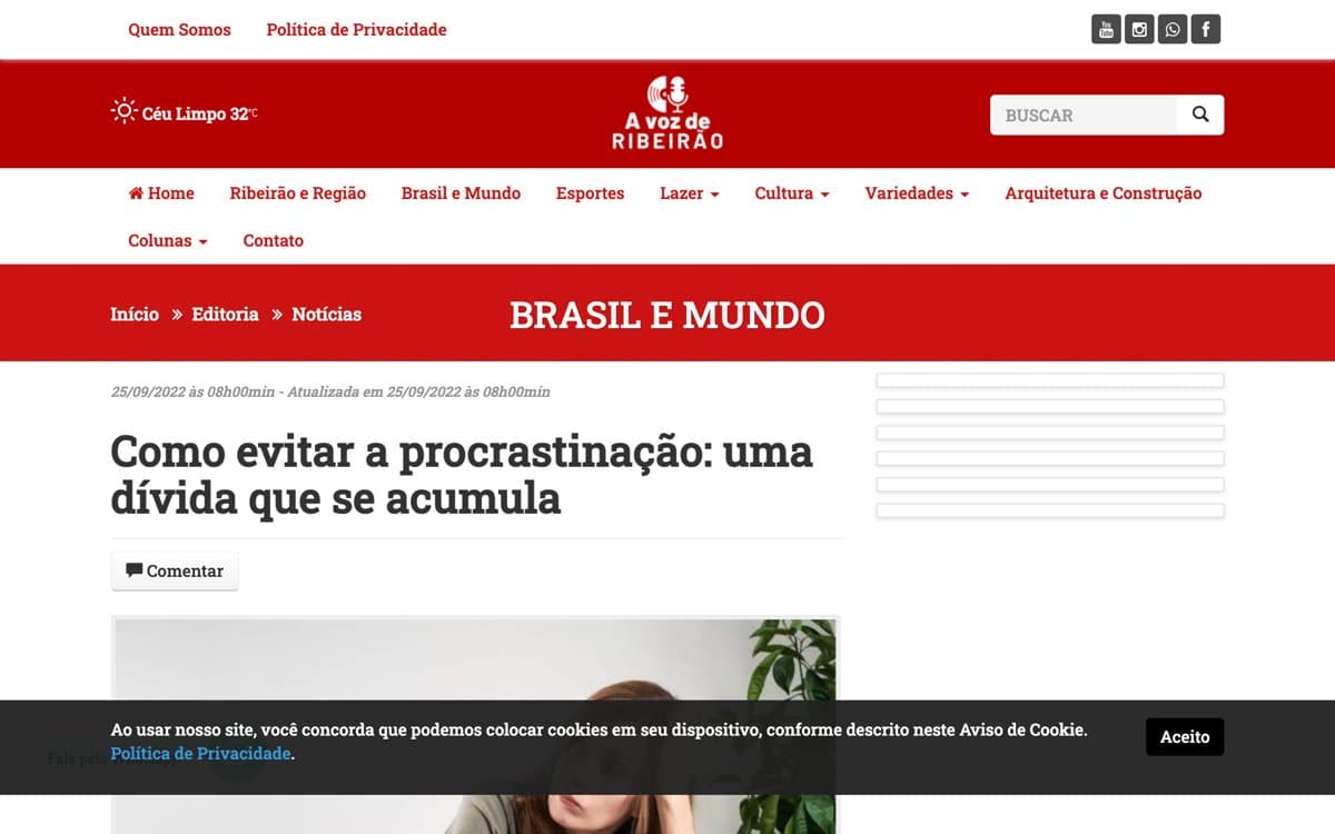 Thumbnail: Como evitar a procrastinação — uma dívida que se acumula