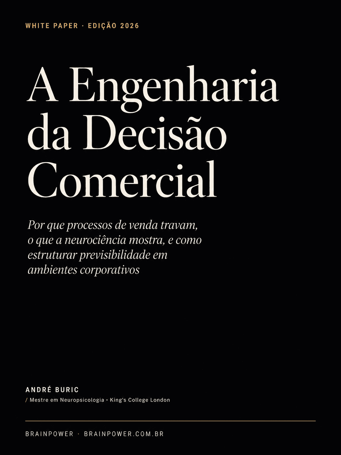 Capa do white paper A Engenharia da Decisão Comercial