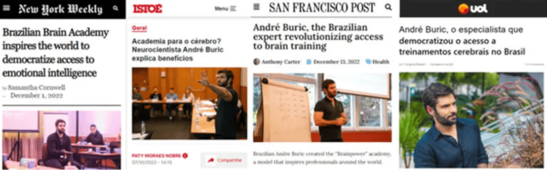 Cobertura de imprensa: New York Weekly, IstoÉ, San Francisco Post e outros veículos